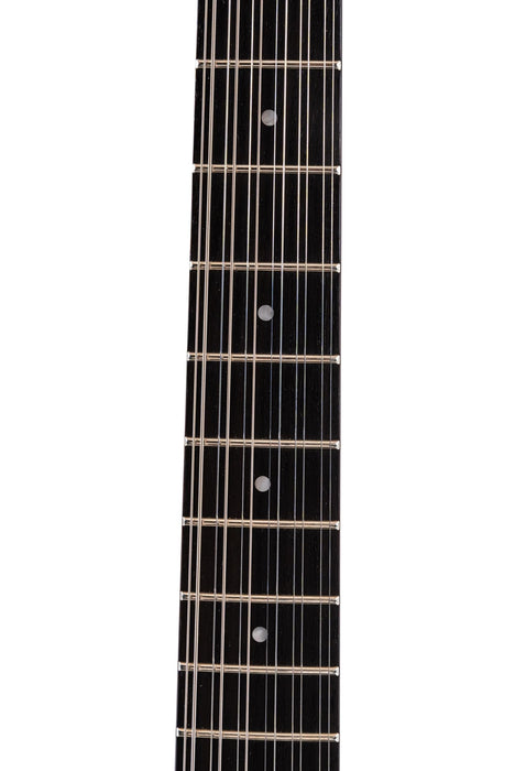 Washburn H12TB Wing Series Hawk 12-String Electric Guitar, Trans Black