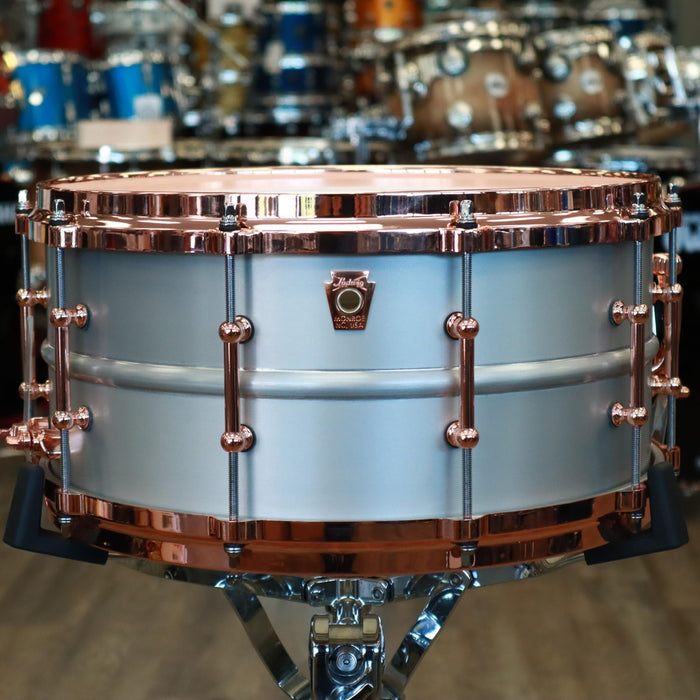 Ludwig 6.5x14" Acrophonic Snare Drum with Copper Hardware (LM405DTC)