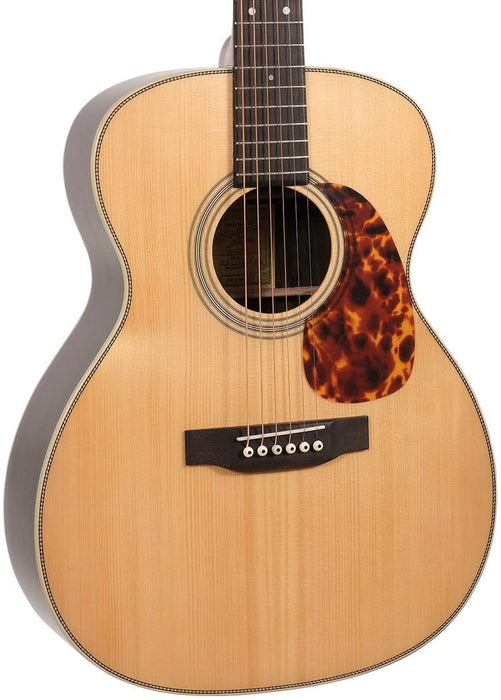 Recording King 6 String Acoustic Guitar, Right, Natural Gloss (RO-328)