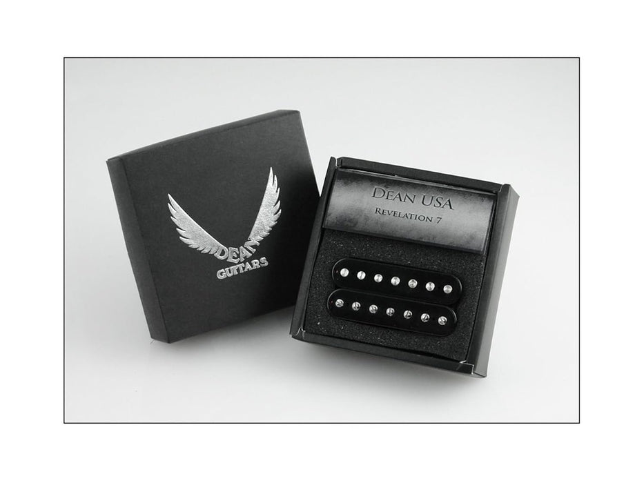 Dean DPU REV 7 BB G Revelation 7 BK/BK G Spaced