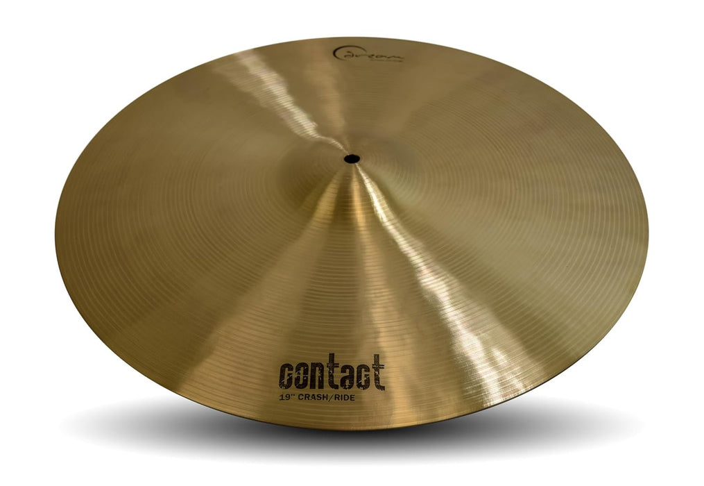 Dream Cymbals and Gongs C-CRRI19 Contact Series Crash/Ride Cymbal - 19 inch