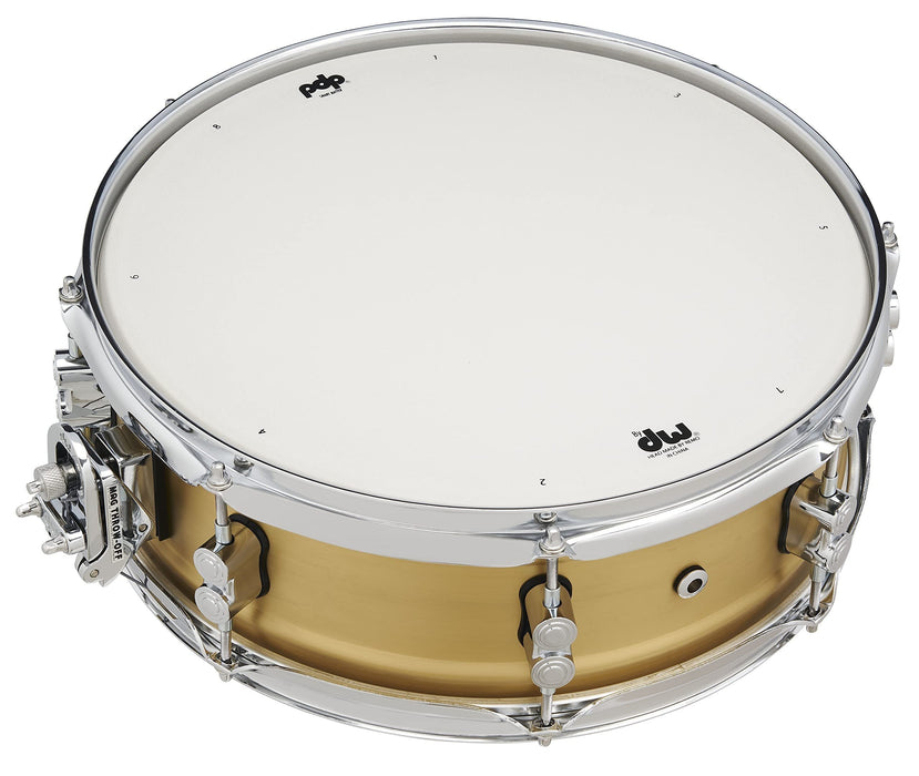 PDP By DW PDP Metal Concept Series 5x14 1mm Brass Snare Drum (PDSN0514NBBC)