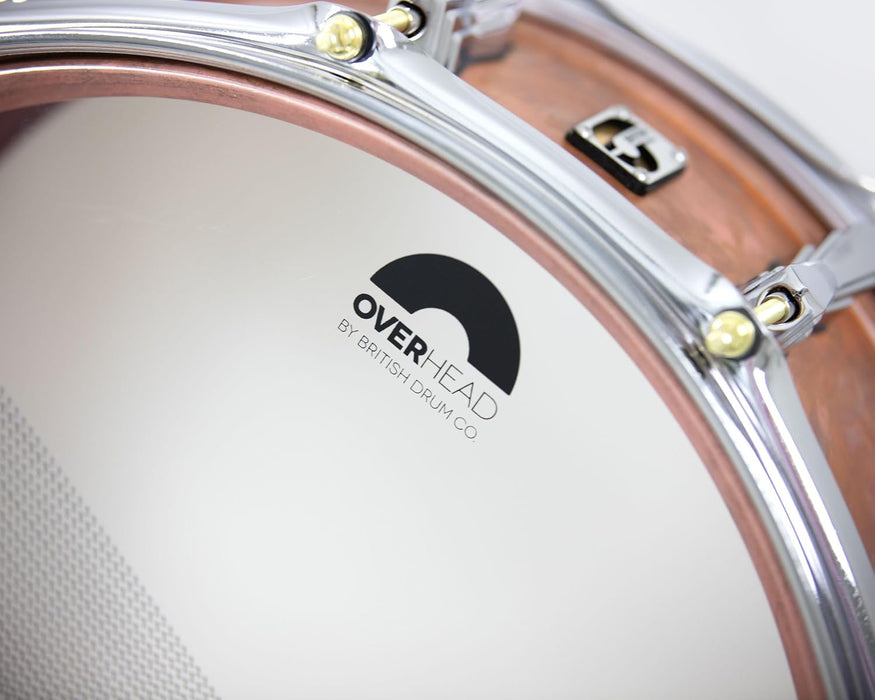 British Drum Co. FB-14-60-SN Firebird Series Copper Over Brass Snare 14" x 6"