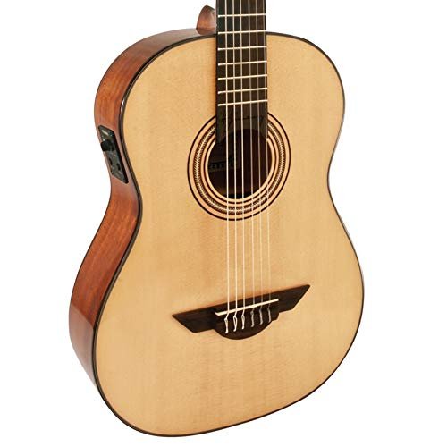 H. Jimenez El Maestro Classical Nylon Acoustic-Electric Guitar Natural (LG3E)