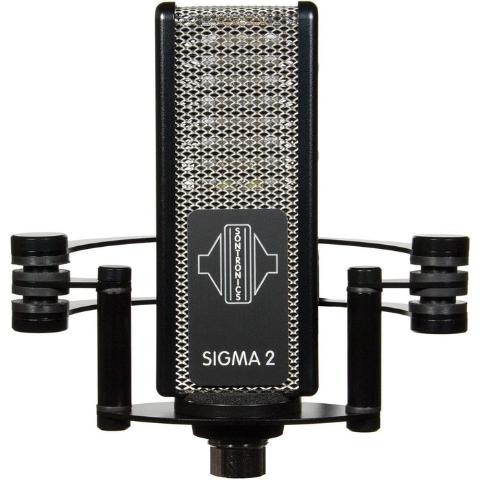 Sontronics Sigma 2 - Phantom-Powered Ribbon Microphone, Black