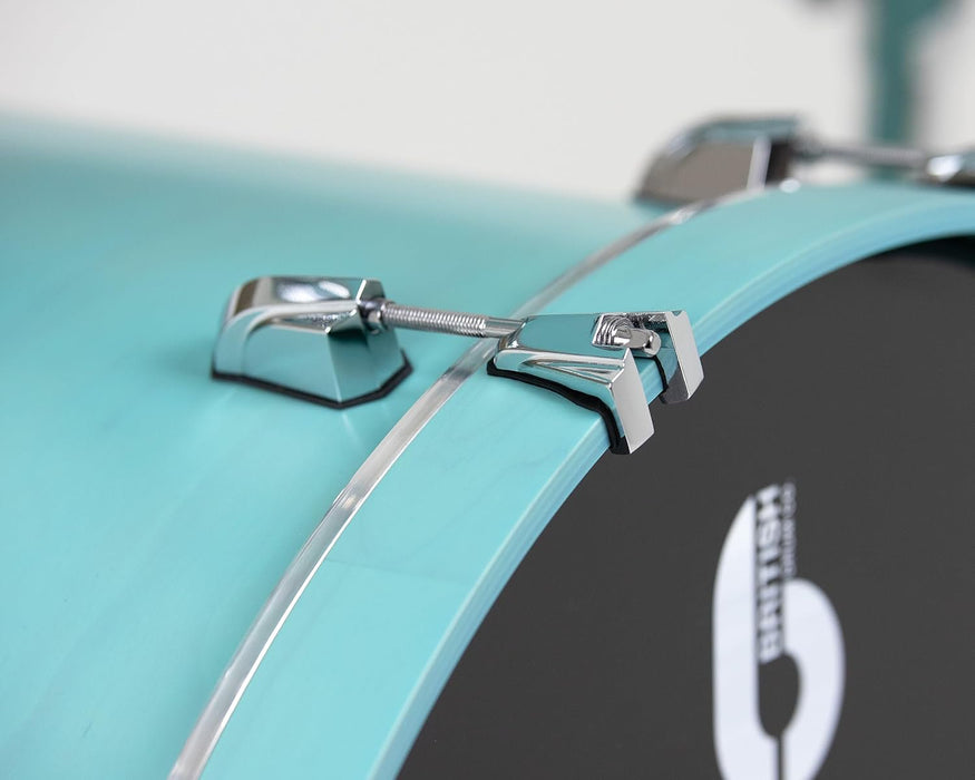 British Drum Co. ENG-22-CB-STL Enigma Club Kit Satin Teal