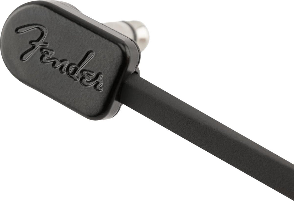 Fender Blockchain 8" Cable, Guitar Cable, Guitar Accessories, 3-Pack, Angle/Angle