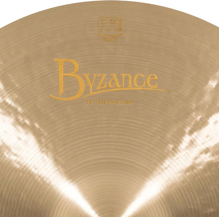 Meinl Cymbals B18JMTC Byzance 18-Inch Jazz Medium Thin Crash Cymbal