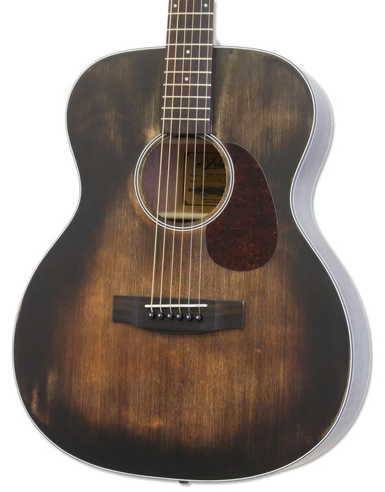 Aria Delta Player 6 String Acoustic Guitar, Muddy Brown Matte Finish, "OM" Orchestra Model (ARIA-101DP)