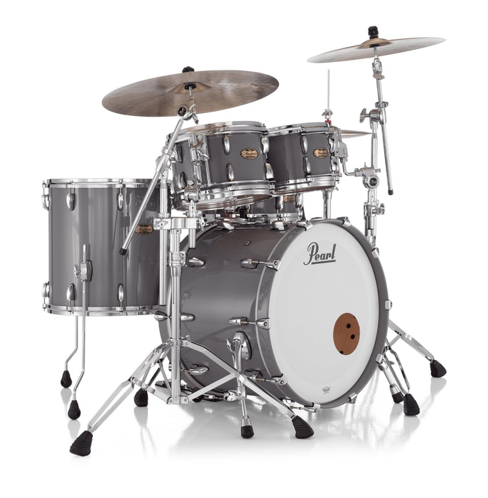 Pearl Masters Maple Pure 4 Piece Shell Pack, Putty Grey - Cymbals and Hardware Not Included (MP4P924XSPL/C859)