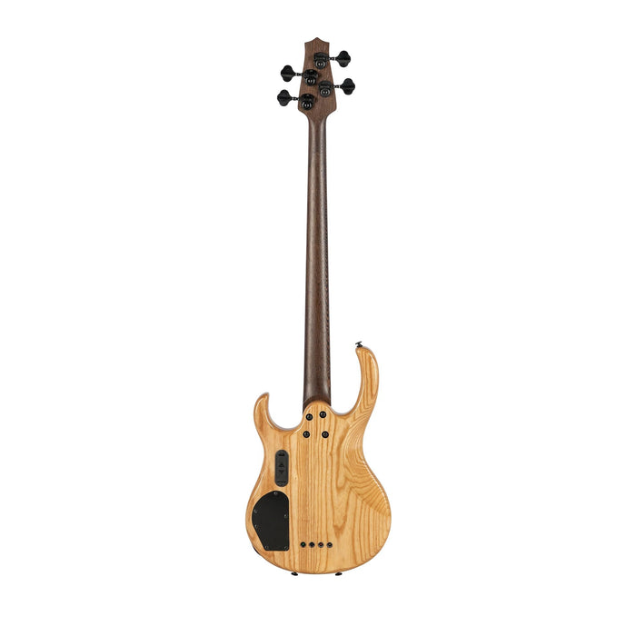 H. Jimenez 4-String Walnut Top Bass Guitar w/Deluxe Padded Gig Bag - Glossy Natural (LBS4-WT)