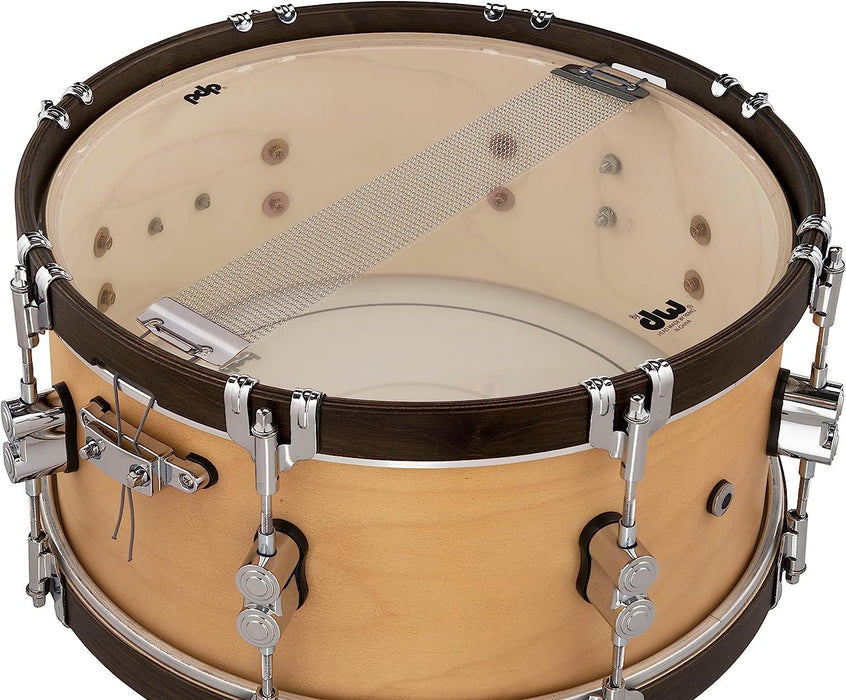 Pacific Drums & Percussion Add-Ons PDP Concept Classic, 6.5x14, Natural/Walnut Hoops Snare Drum (PDCC6514SSNW)