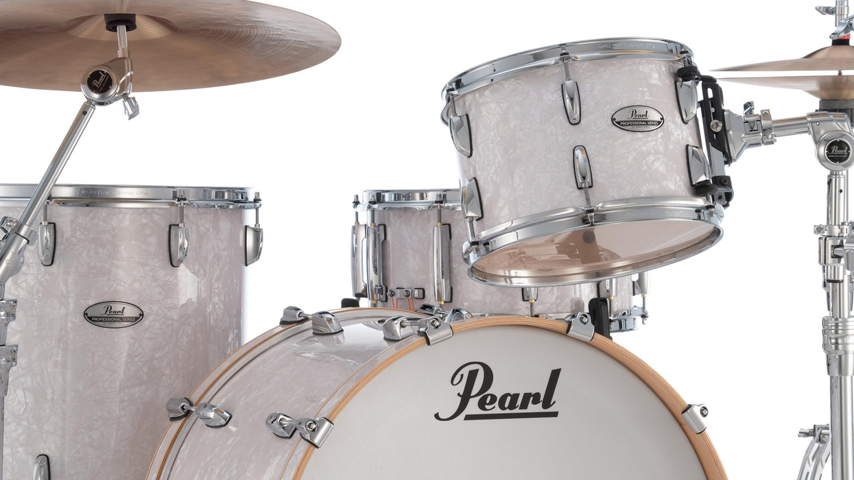 Pearl PMX Professional Series 3-Piece Drum Shell Pack (22x16, 16x16, 12x8) White Marine Pearl