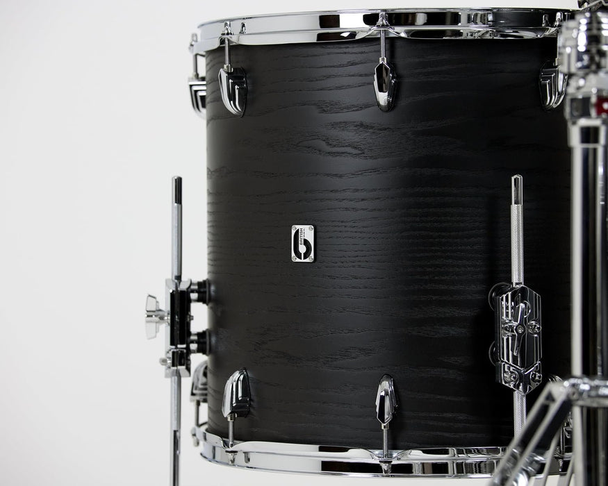 British Drum Co. RAV-CB-22 Raven Club Kit Satin Black