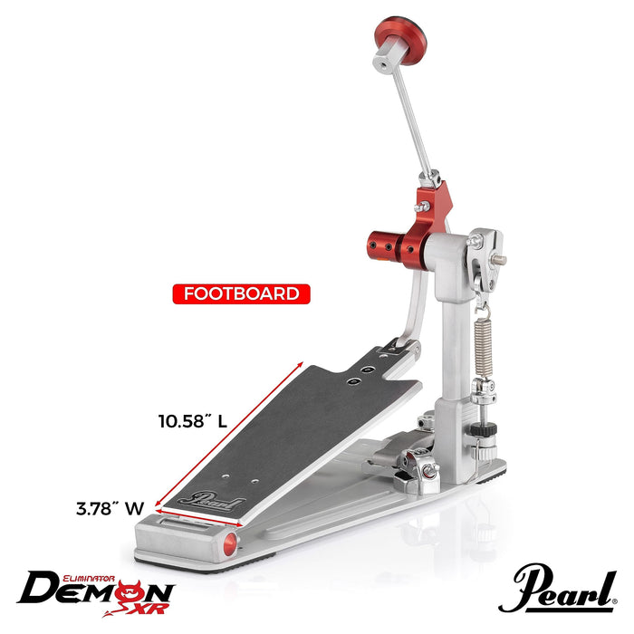 Pearl Demon Xr Direct-Drive Single Bass Drum Pedal (P3500D)