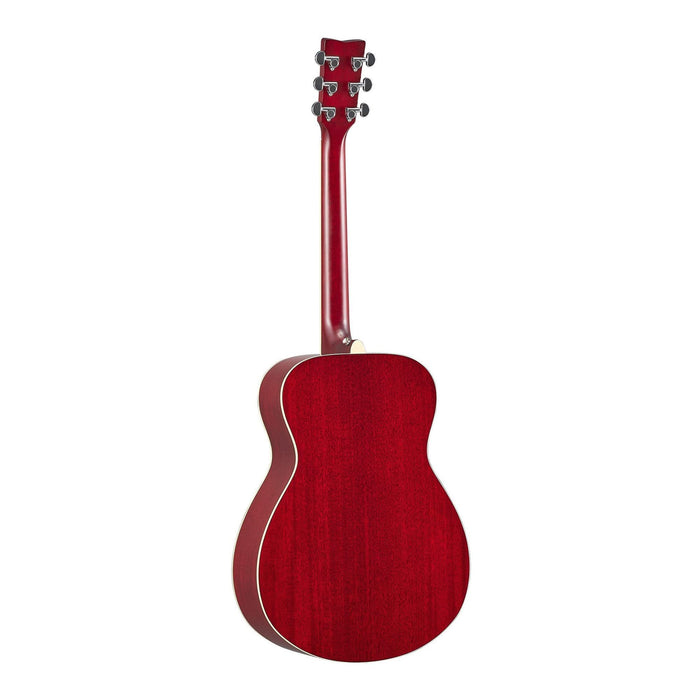 Yamaha FGC-TA Concert Cutaway Transacoustic Guitar w/ Chorus and Reverb, Ruby Red