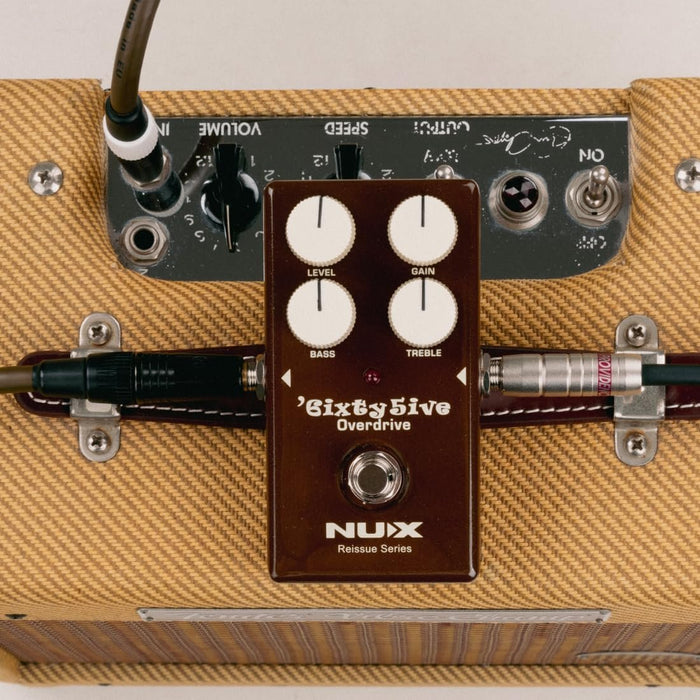 NUX Overdrive Effect Pedal, True-bypass Hardware Switching (6ixty5ive )