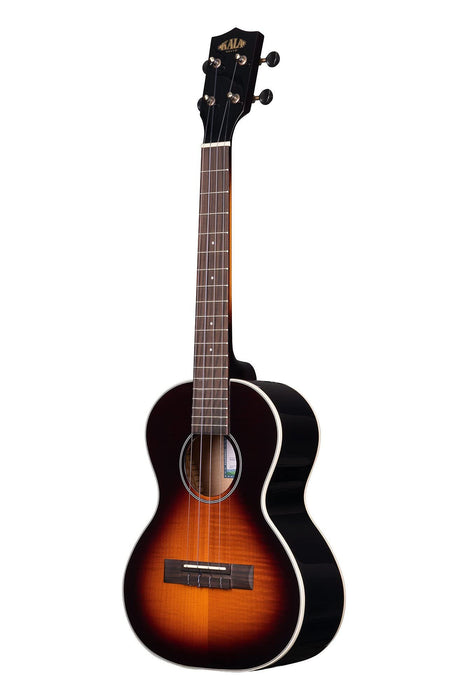 Kala 4-String Ukulele, Tobacco Burst, Tenor (KA-FMTB-T)