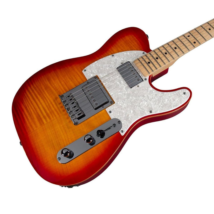 Michael Kelly 53DB Electric Guitar (Cherry Sunburst, Maple Fingerboard)