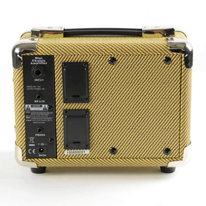 AMP-TWD-5U Tweed Ukulele/UBass Combo Amplifier