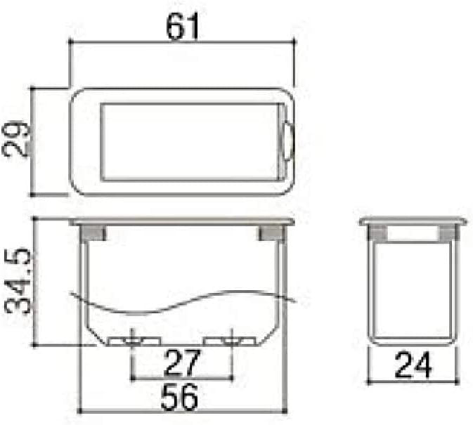 Gotoh Single 9 Volt Battery Box (BB-04)