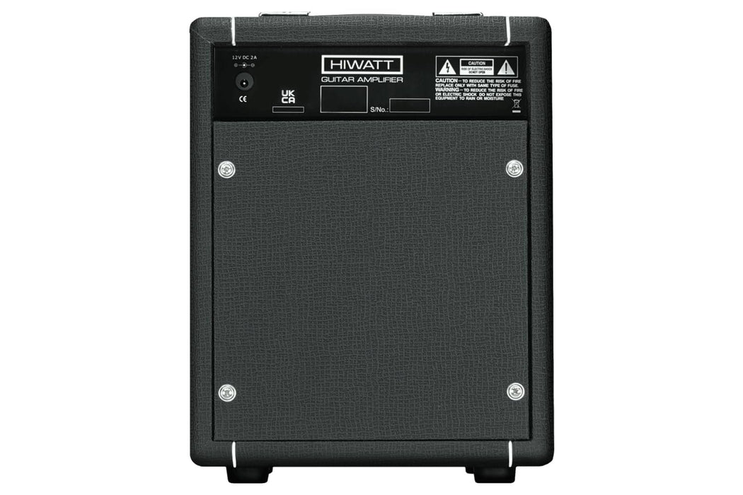 Hiwatt Leeds 17 Watt Guitar Combo Amplifier with Bluetooth, Black, 8" Speaker, 17 Watts