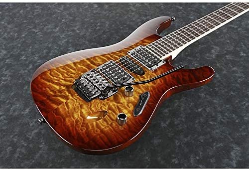 Ibanez S Series S670QM - Dragon Eye Burst