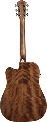 Washburn Heritage 10 Series Dreadnought Cutaway Acoustic Electric Guitar, Tobacco Burst (HD10SCETB-O-U)