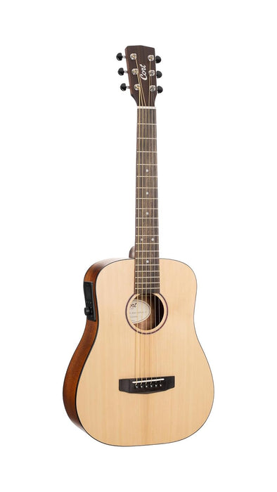 Cort EARTHGO-OP Earth Go HyVibe H2 Acoustic Electric Guitar Open Pore Natural w/Bag