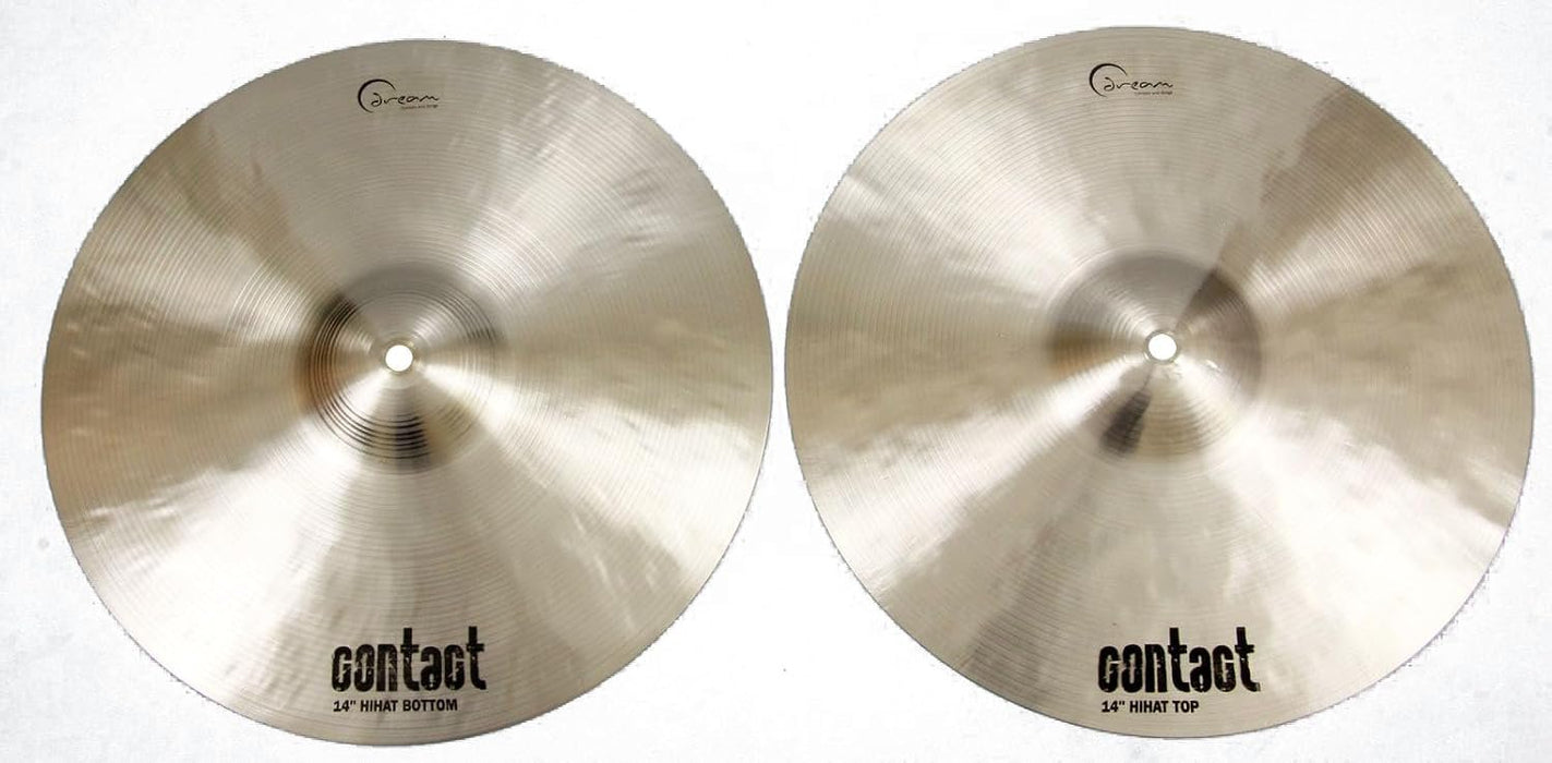 Dream Cymbals C-HH14 Contact Series 14-Inch Hi-Hat Cymbals