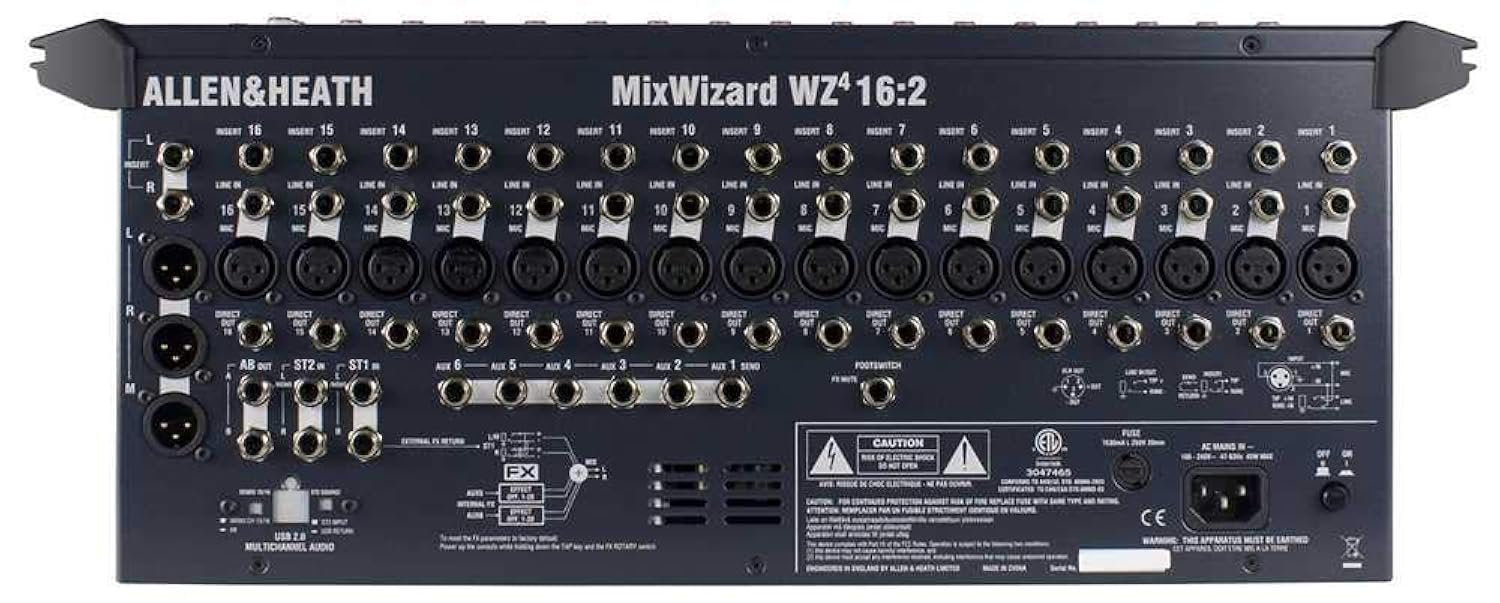 Allen & Heath MixWizard WZ416:2 Professional Audio Mixing Console