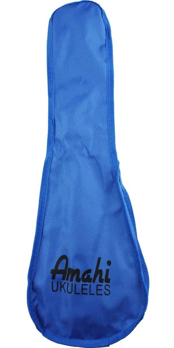 Amahi Fine Instruments Soprano Ukulele w/Gig Bag (Blueberry)