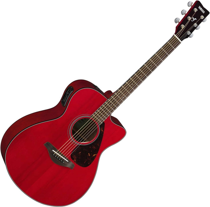 Yamaha Concert Cutaway Acoustic-Electric Guitar - Ruby Red (FSX800C)