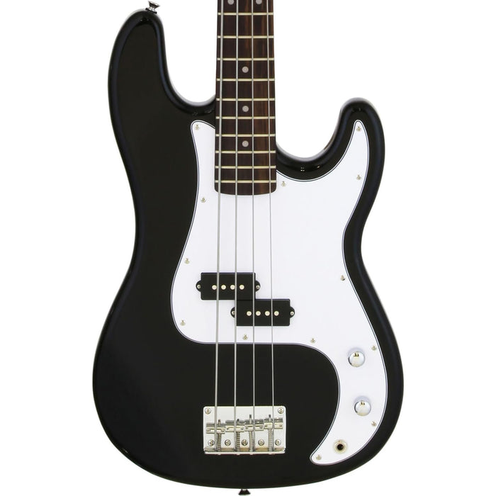 Aria STB-PB Electric Bass Guitar in Black