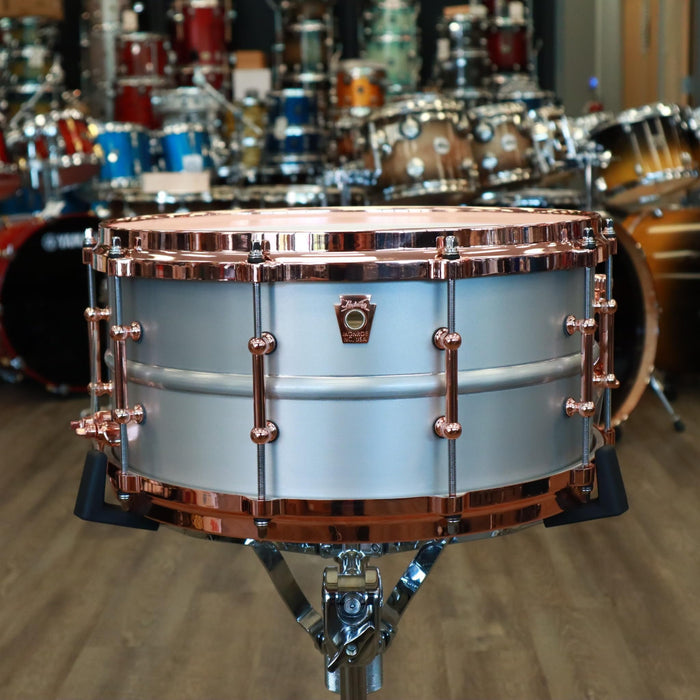 Ludwig 6.5x14" Acrophonic Snare Drum with Copper Hardware (LM405DTC)