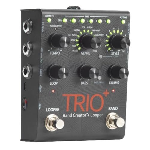 Digitech Trio+ Band Creator and Looper Pedal (TRIOPLUS-U)