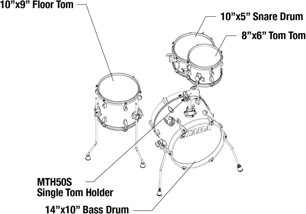 TAMA Drum kit (LJK44S-CPM)