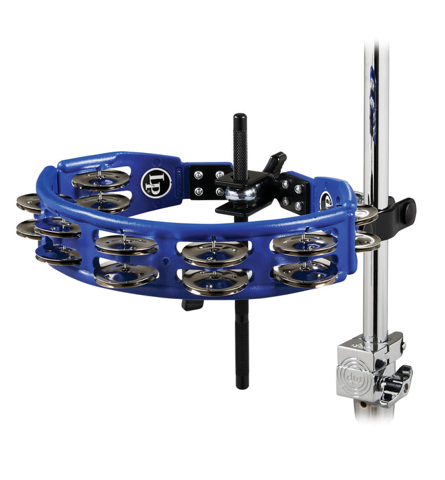 Latin Percussion LP160NY-K Tambourine and Cowbell with Mount Kit