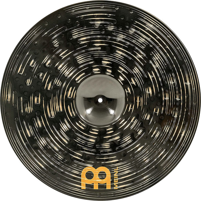 Meinl Cymbals Classics Custom Dark 22" Crash/Ride Cymbal — Made in Germany — for Rock, Metal and Fusion, 2-Year Warranty (CC22DACR)