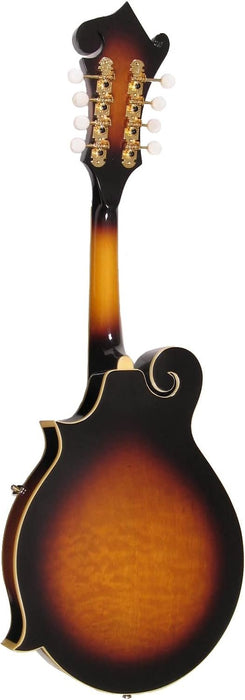 Oscar Schmidt OM40LH Left Handed F-Style Mandolin, Tobacco Sunburst Lefty