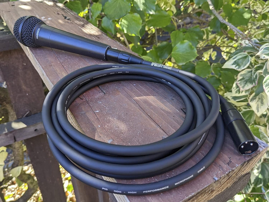 Pig Hog 25-Foot High Performance 8mm XLR Microphone Cable (PHM25)