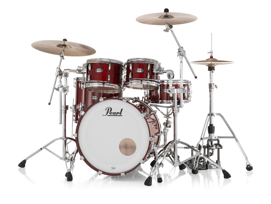 Pearl Masters Maple MM6 4-Piece Shell Pack Drum Set - 22/16/12/10 Natural Cherry