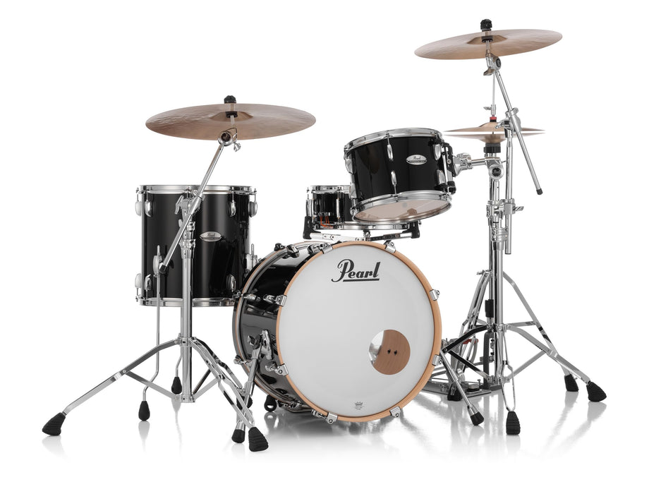 Pearl PMX Professional Series 3-Piece Drum Shell Pack 20/14/12 Piano Black
