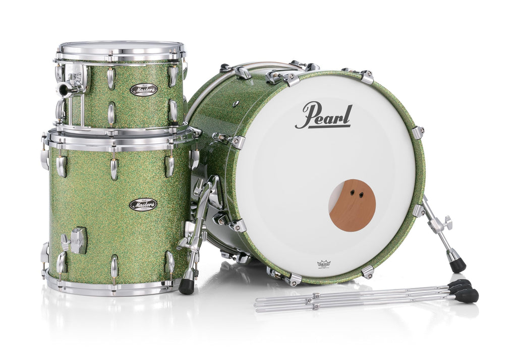 Pearl Masters Maple 3 Piece Shell Pack, Shimmer Of Oz - Cymbals and Hardware Not Included (MM6C903XPS/C198)