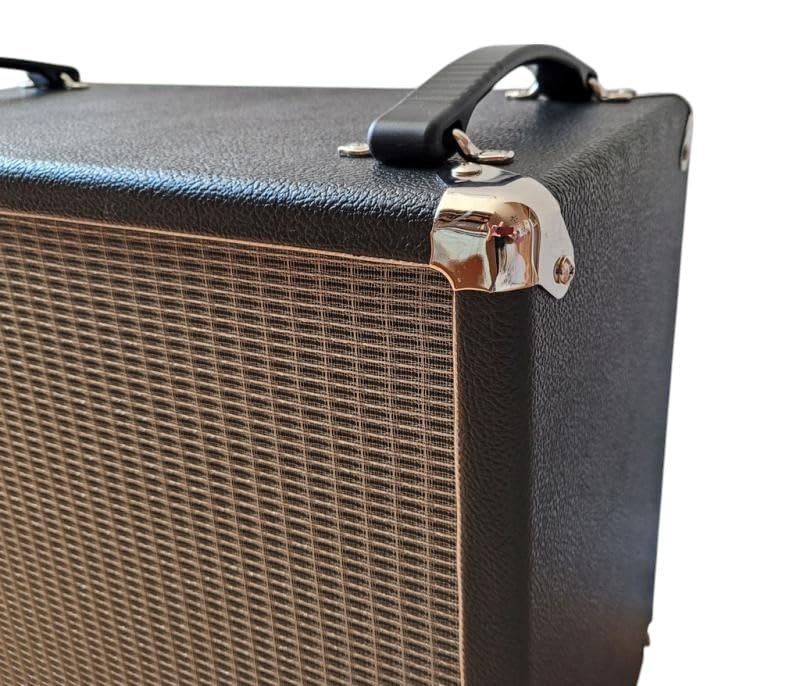 FretMax Black Bronco Pattern Tolex for Fender Amplifier Repairs (FMBBT)