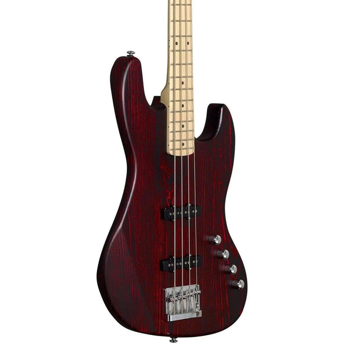 Michael Kelly Element 4OP Bass Guitar Trans Red