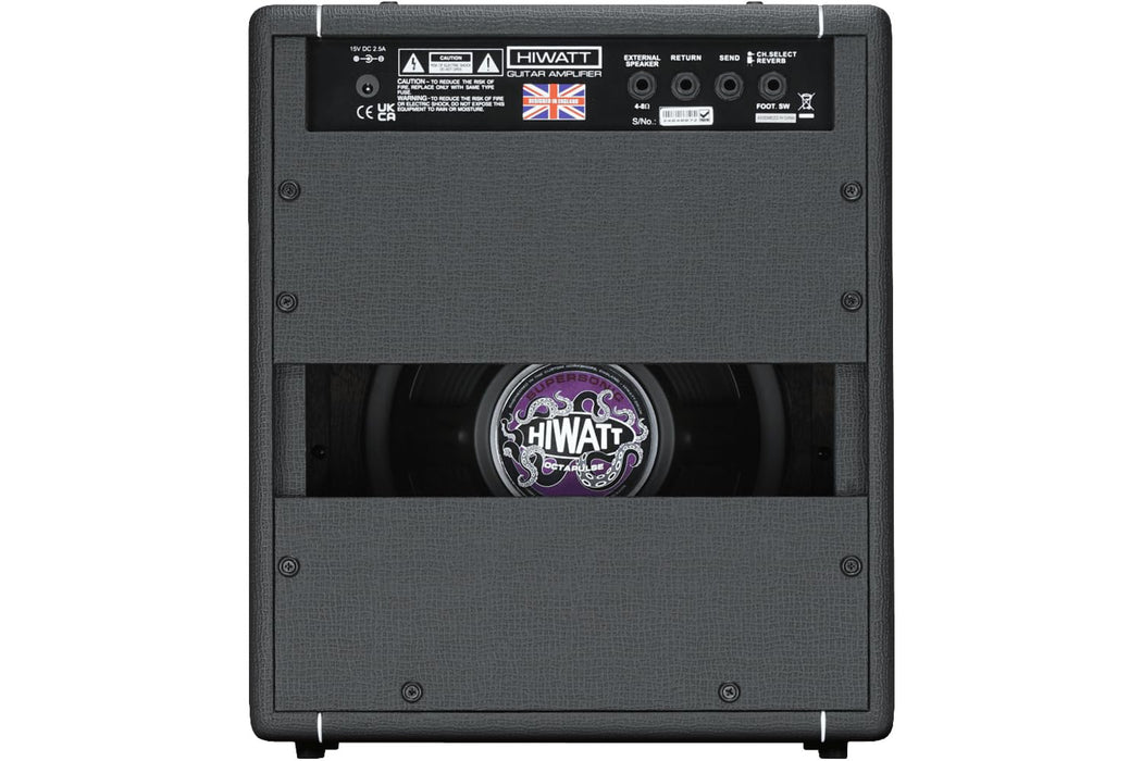 Hiwatt Leeds 25R Electric Guitar Amplifier Combo, 25 Watts, 10 Inch Speaker with Reverb