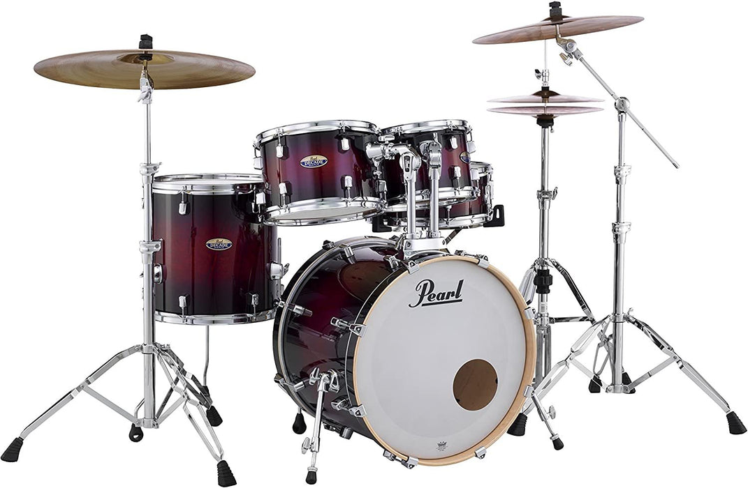 Pearl Decade Maple 5-Piece  Shell Pack - Gloss Deep Redburst (DMP905P/C261)