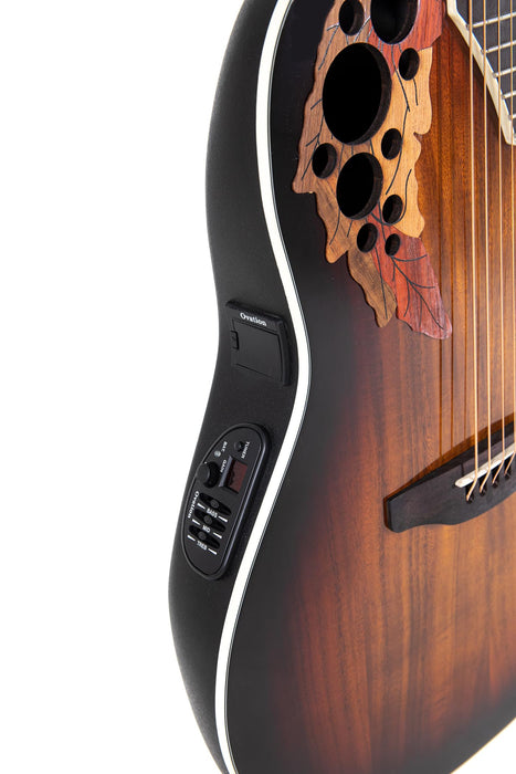 Ovation Celebrity Elite Plus CE48P-KOAB A/E Guitar - Koa Burst