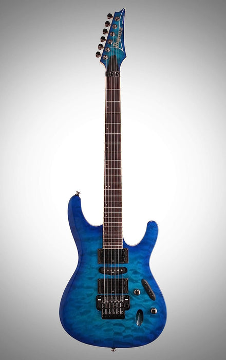 Ibanez S Series S670QM - Dragon Eye Burst